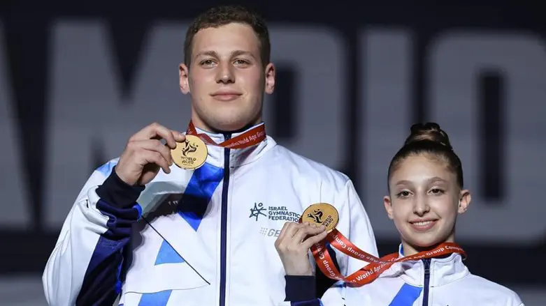 יונתן פרידמן ואיימי רפאלי