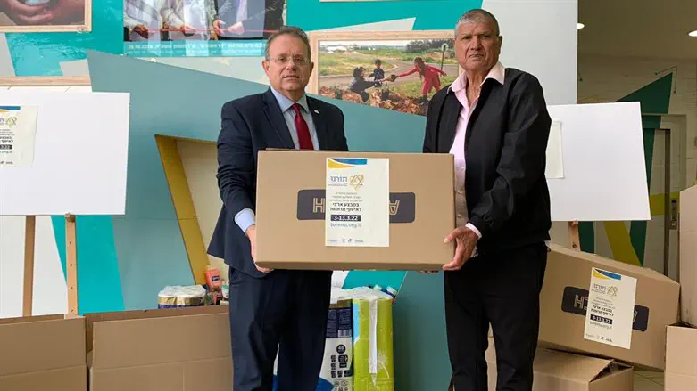 החבילות שיישלחו לאוקראינה