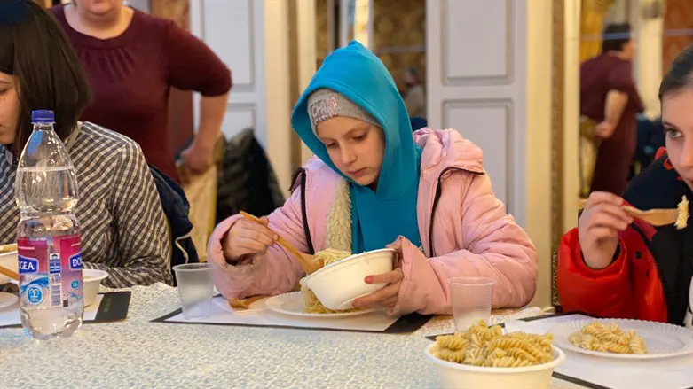 ילדי פליטים יהודים שברחו מאוקראינה