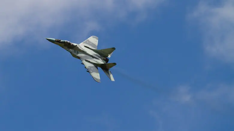 MiG 29 fighter jet