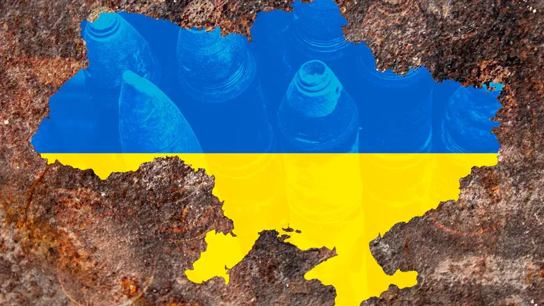 Очертания Украины. Иллюстрация