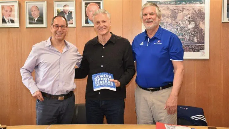 ברקוביץ' בביקור במכון וינגייט