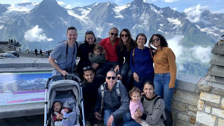 המשפחה בחופשה