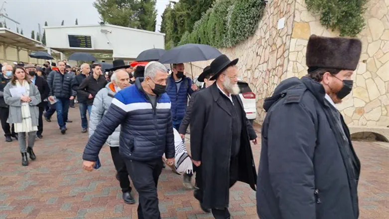 Похороны судьи Элиэзера Гольдберга