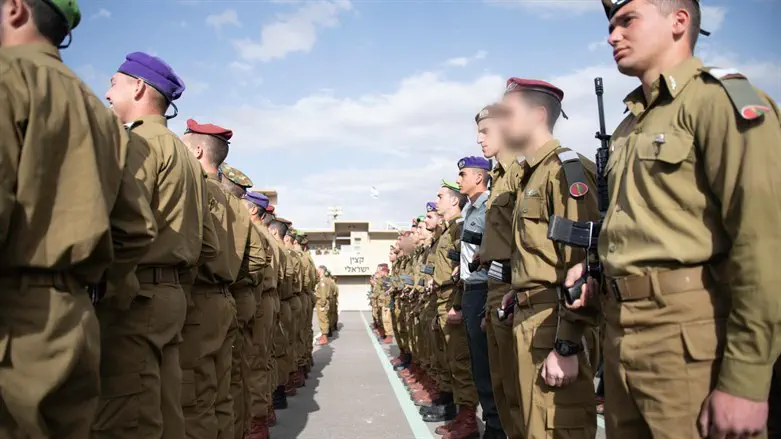 טקס סיום קורס קצינים
