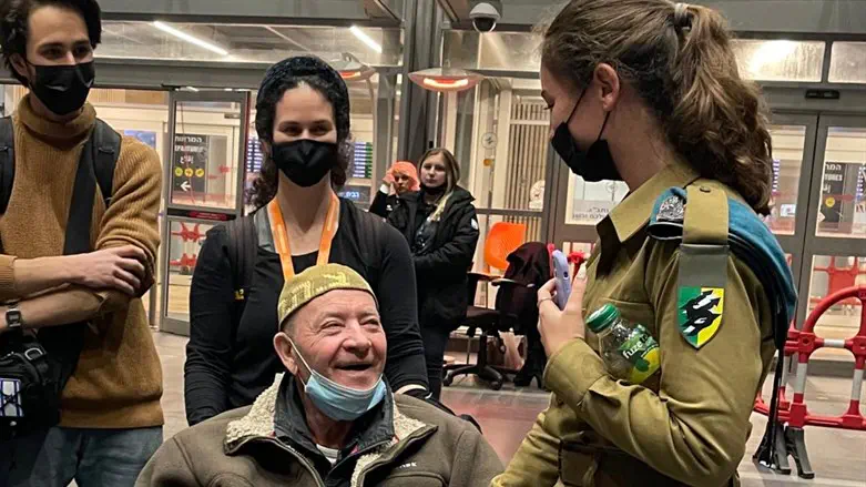 Mykola reunited with his daughter