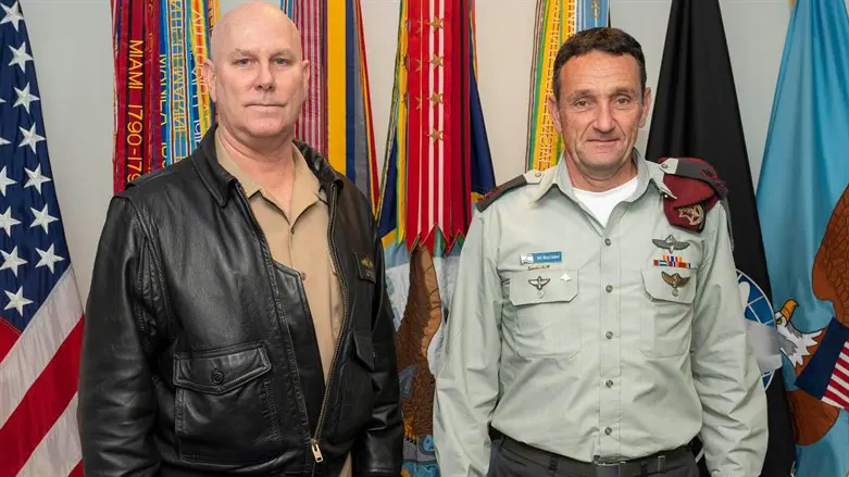 Herzi Halevi meets with Admiral Christopher Grady