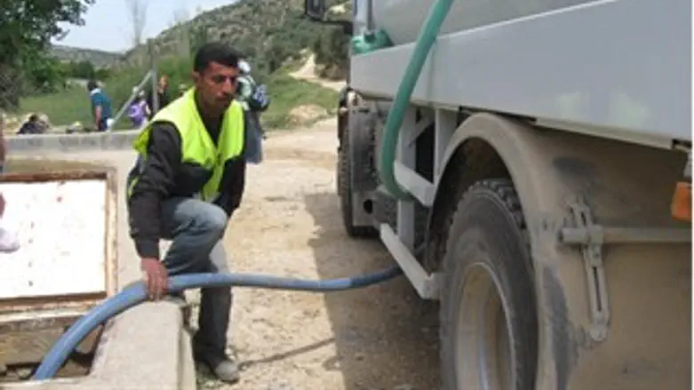שואב מים בשמורה