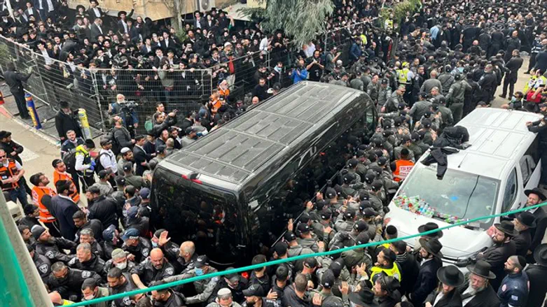 Похороны раввина Хаима Каневского