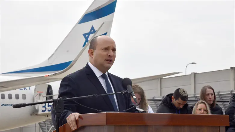 PM Naftali Bennett at the event