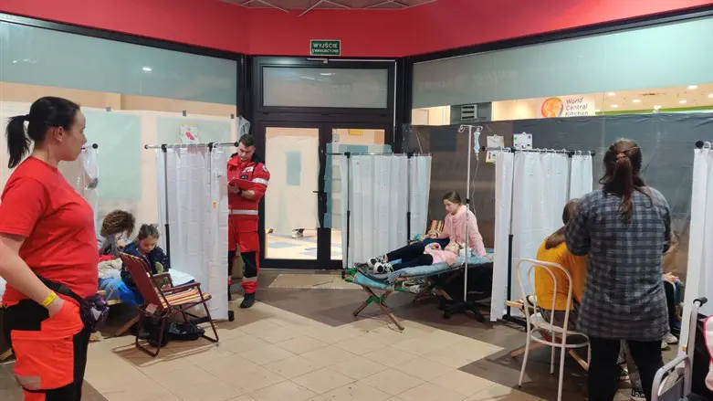 מרפאת הדסה בגבול אוקראינה