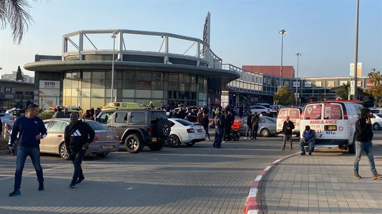 Scene of the terror attack