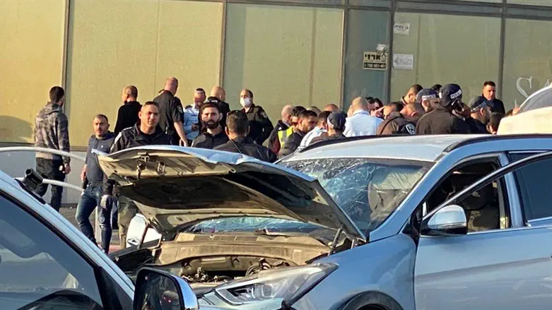 Scene of the terror attack