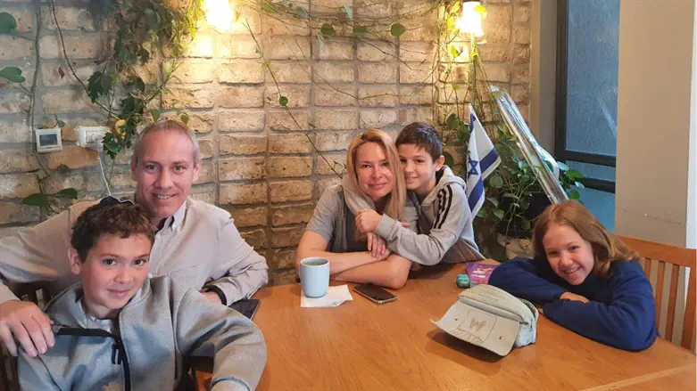 Lena, Mark, and the Tropper family