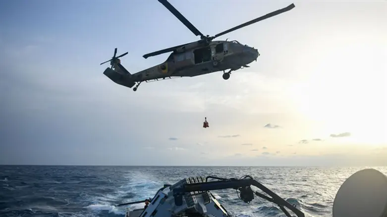 Военное-морские маневры Noble Dina. Иллюстрация