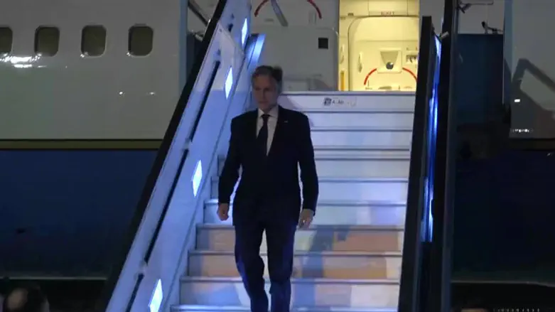 Прибытие Энтони Блинкена в Израиль