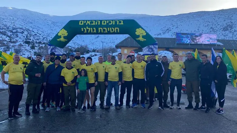 Golani Brigade begins race