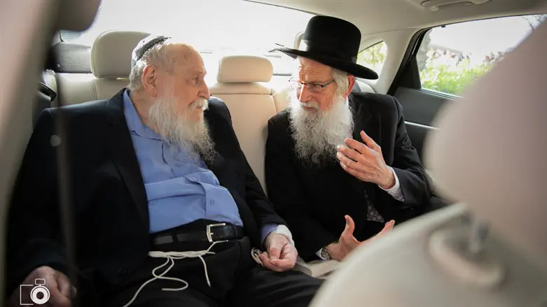הרב דרוקמן והרב מלמד
