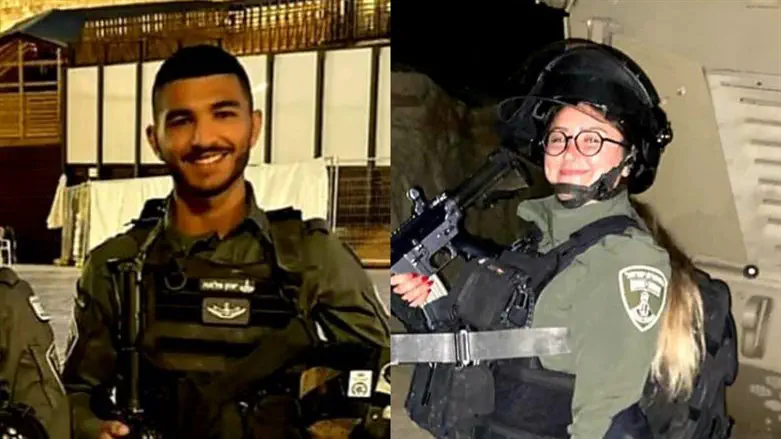 שיראל אבוקרט ויזן פלאח, שנרצחו בפיגוע בחדרה