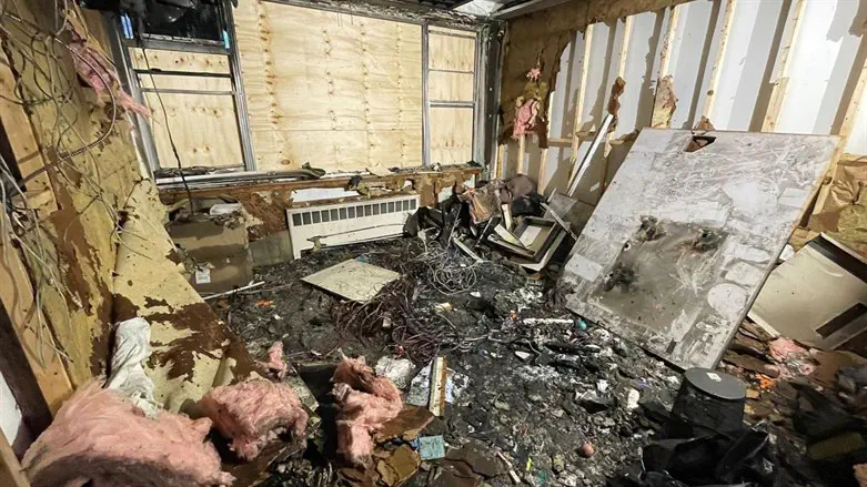 Nachum Segal's studio was destroyed in a fire on Sunday in Manhattan