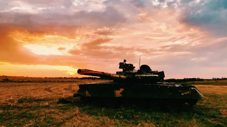 Ukrainian tank