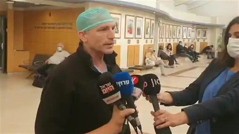 Dr. Alon Schwartz updates media on stabbing victim's condition