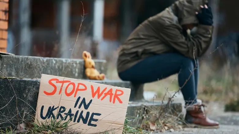 Украинская беженка