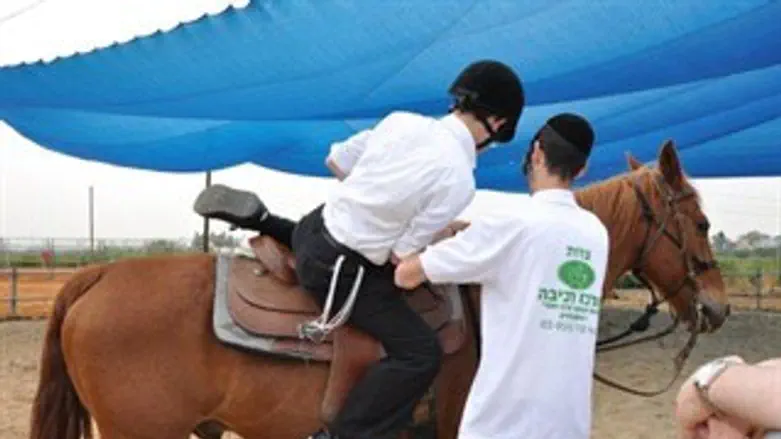 מרכז רכיבה טיפולי חרדי ראשון מסוגו