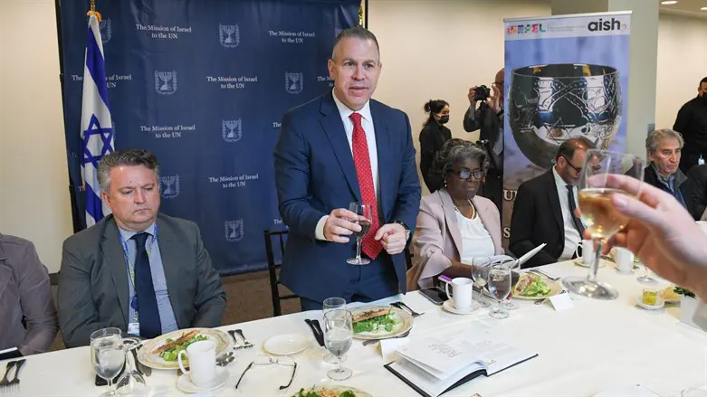 השגרירים באו''ם נהנו מסעודת הפסח המסורתית 