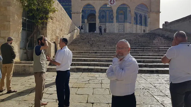 הרב בניהו ברונר בהר הבית