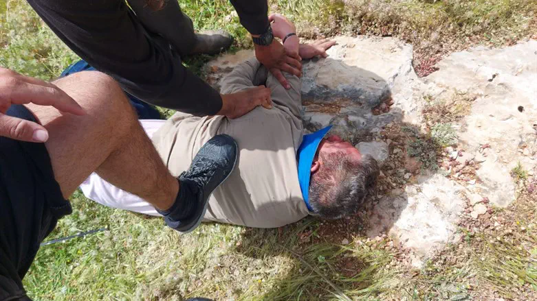 המחבל לאחר שנוטרל