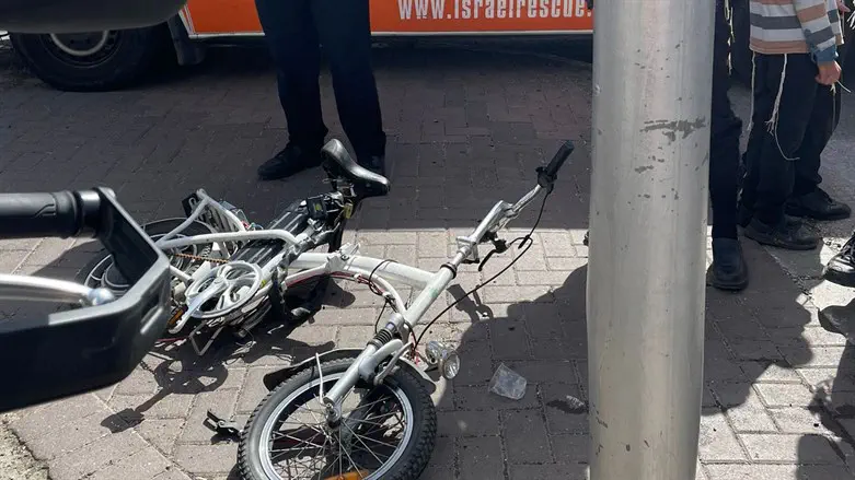 scene of the accident in Samaria