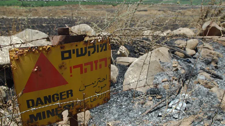 Минное поле. Иллюстрация