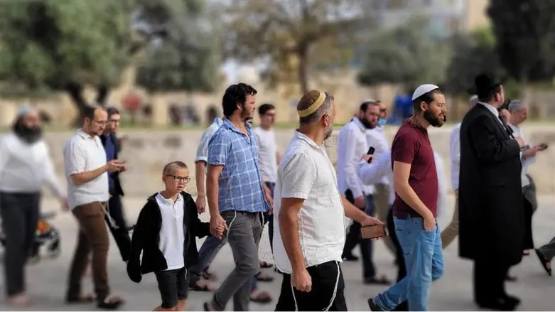 Jews on Temple Mount