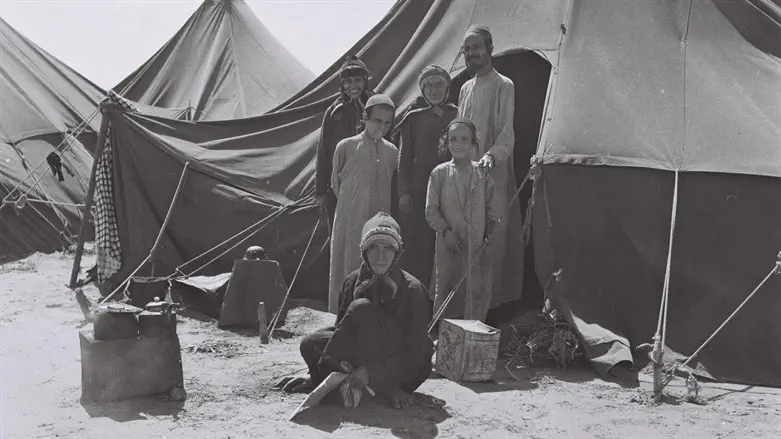 עולי תימן באוהלים