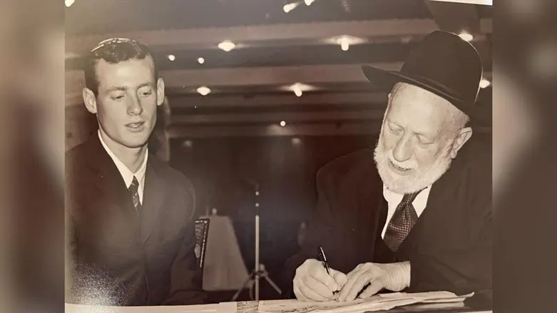 הרב משה דימנטמן ושמוליק סילמן