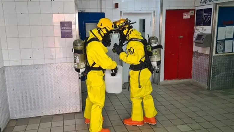 Пожарные в отеле