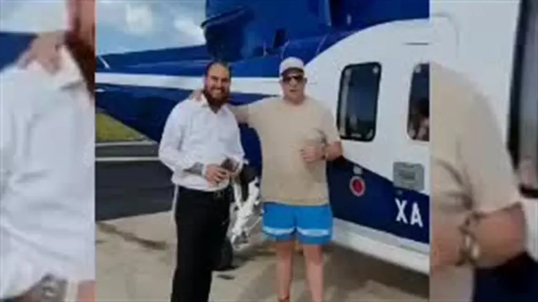 Toker and the emissary after the rescue