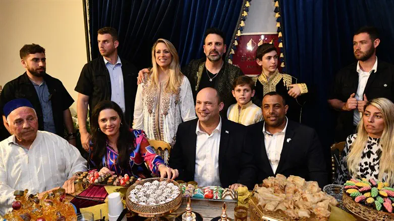 Bennett celebrates Mimouna