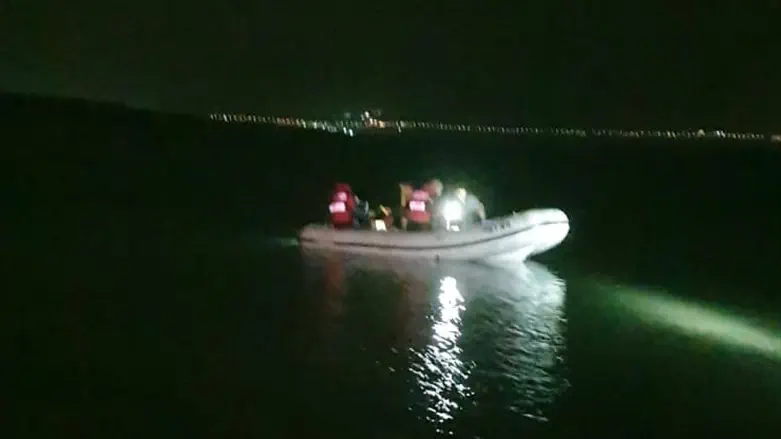 Search and rescue operation in Dead Sea