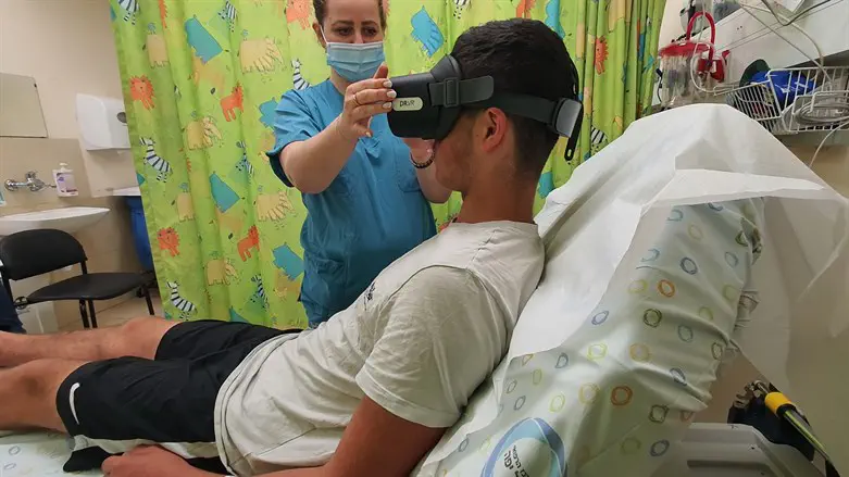 השימוש במשקפי המציאות המדומה בבית החולים