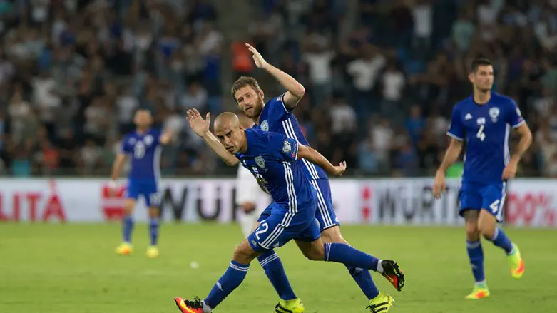 שחקני הנבחרת. יקבלו מאמן חדש-ישן