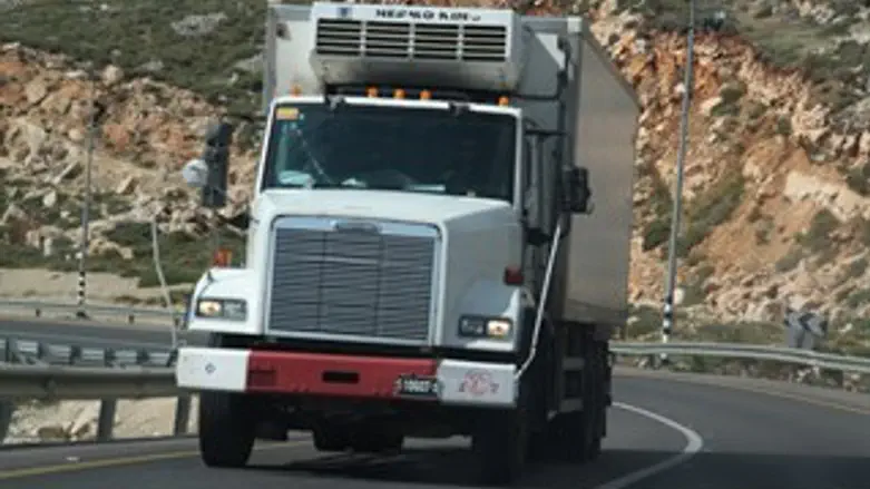 משאית צבאית צבא צה"ל