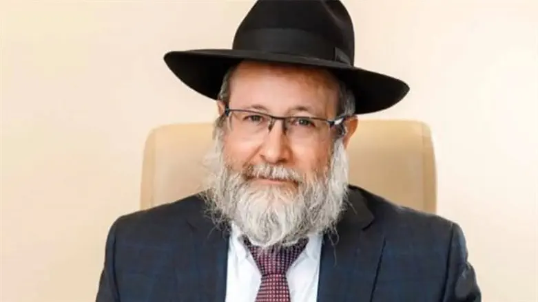 Rabbi Liron Ederi sits at his desk in Kryvyi Rih, Ukraine, in 2016. 