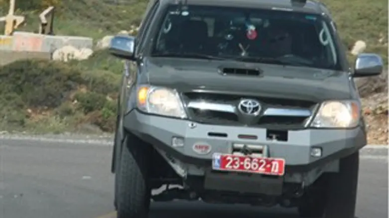 משטרה מג"ב מגב ניידת