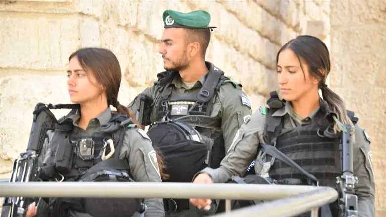 Border Police in the Old City of Jerusalem
