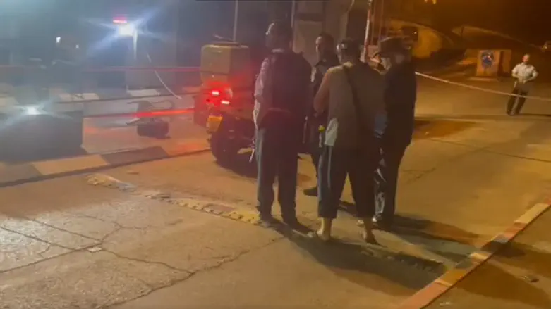 Место теракта в Ариэле