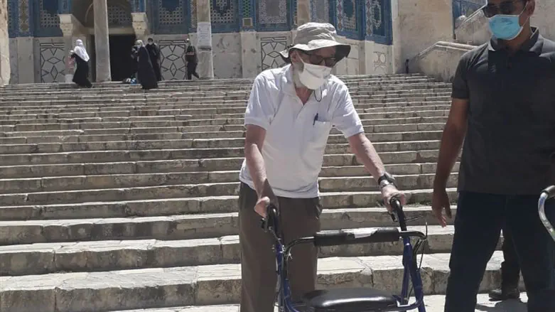 מנחם בן ישר בהר הבית