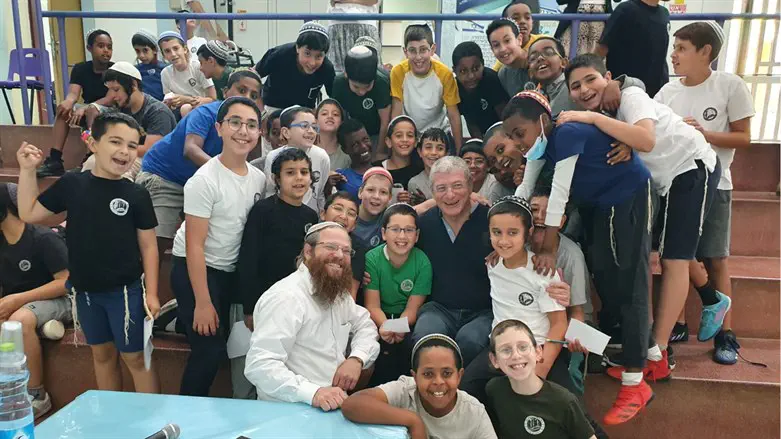  אליעזר שקדי בתלמוד תורה רמב"ם בקרית גת