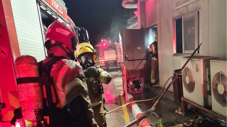fire at Strauss-Elite factory
